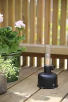 Markslöjd Astrid LED Laterne aufladbarer USB, Schwarz - Dimmbar: dimmbar - Lichtfarbe: Je nach Leuchtmittel - Zusätzliche Ausstattung: Dimmer - Leuchtenfarbe: Schwarz - Lampensockel: Keine - Gesamtleistung: 2 W