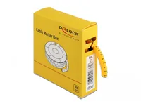 Delock Kabelkennzeichnung Nr. 7, gelb, 500 Stück - Produkttyp: Kabelbeschriftung - Ausstattung Kabelmanagement: Befestigungsclip - Verpackungseinheit: 500 Stück - Material: PVC - Detailfarbe: Gelb