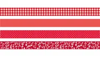 Heyda Washi Tape Colour Code Red Rot - Detailfarbe: Rot - Länge: 5 m - Set: Ja - Breite: 15 mm