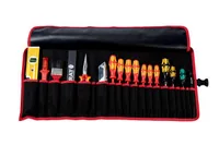 Parat Rolltasche Basic Roll-Up Case 20, leer - Produkttyp: Rolltasche - Detailfarbe: Rot - Schwarz - Material: Kunststoff - Nylon