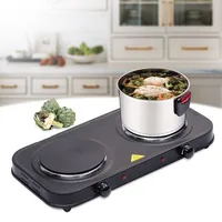 Maestro MR-771-2 hob Black Countertop Sealed plate 2 zone(s)