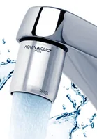 AquaClic Strahlregler AquaClic Inox Pur - Energieeffizienzklasse: B - Einsatzort: Armatur - Durchflussklasse: ~ 6 l/min - Anschluss Gewinde: M22 - Material Innenteil: Kunststoff - Polyoxymethylen (POM)