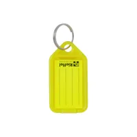 Robert Rieffel Schlüsselanhänger KeyTag 100 Stück, Gelb - Motiv: Ohne Motiv - Detailfarbe: Gelb