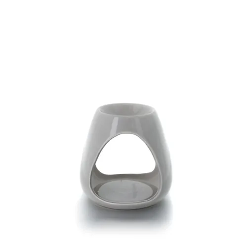balthasar Duftlampe Hellgrau, 13 x 12.5 cm - Volumen: 0 ml - Duft: Kein - Set: Nein - Detailmaterial: Keramik - Grundmaterial: Keramik