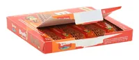 Loacker Breake Hazelnut 76 g - Produkttyp: Nüsse & Mandeln - Nährwertangabe pro: 100 g - Energiegehalt (in kj): 2192 KJ - Energiegehalt (in kcal): 525 Kcal - Fett: 29 g - Davon gesättigte Fettsäuren: 21 g