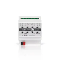 Satel KNX-BIN24 attuatore intelligente domestico DIN montato su guida 8 canali