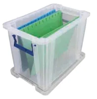 Fellowes Aufbewahrungsbox ProStore 18.5 l 1 Stück - Produkttyp: Aufbewahrungsbox - Detailfarbe: Transparent - Breite: 39.5 cm - Höhe: 29 cm - Tiefe: 25.5 cm - Volumen: 18.5 l