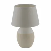 Näve Tischleuchte «Talia» h: 31 cm Weiss - Betriebsart: Netzbetrieb - Lampensockel: E14 - Farbtemperatur Kelvin: Je nach Leuchtmittel - Zusätzliche Ausstattung: Keine - Gesamtleistung: 40 W - Dimmbar: nicht dimmbar