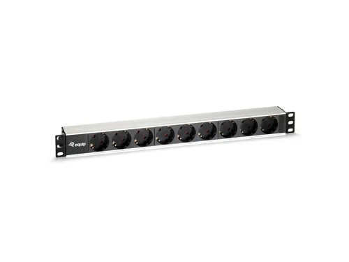Equip 19 Steckdosenleiste CEE77 90->9xSchuko Alu.
