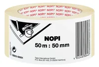 tesa Nopi Maler-Krepp 50 mm x 50 m - Breite: 50 mm - Nachhaltigkeit: Nicht angegeben - Länge: 50000 mm - Anwendung: Universal - Produkttyp: Abdeckband - Untergrund: Universal