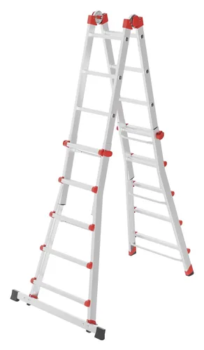 Hailo M80 4x5 Sprossen-Leiter