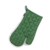 Kela Küchenhandschuh Cora Streifen Grün - Grösse: S/M - Detailfarbe: Grün - Material: Baumwolle - Anwendungsbereich: Küche