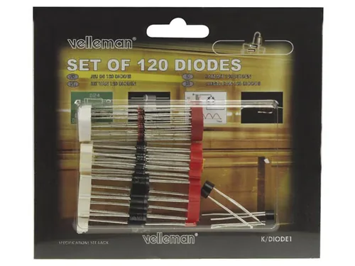 Velleman K/DIODE1 diode Light Emitting Diodes (LEDs) 120 pc(s)