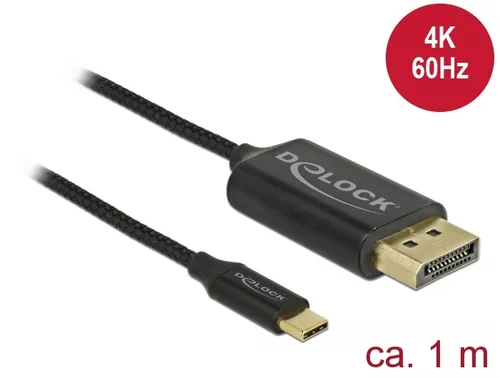 DeLOCK 83709 USB graphics adapter 3840 x 2160 pixels Black