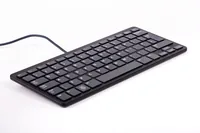 Raspberry Pi Tastatur DE Schwarz/Grau - Zubehörtyp: Tastatur - Anschlussart: Micro-USB - Set: Nein