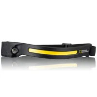 National Geographic Iluminos Stripe Black, Yellow Headband flashlight LED