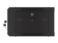 Lanberg WF01-6404-23B rack cabinet 4U Wall mounted rack Black