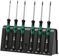 Wera Kraftform Micro 2067/6 Torx, 6-teilig - Schraubenziehertyp: Torx - Anwendungsbereich: Werkstatt