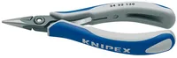 KNIPEX Praez.-Elektr.zange, flachrund