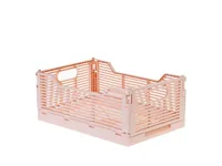COCON Klappbox 30.5 x 20.5 x 12.5 cm, Rosa - Breite: 30.5 cm - Höhe: 12.5 cm - Tiefe: 20.5 cm - Volumen: 7.8 l - Produkttyp: Aufbewahrungsbox - Verpackungseinheit: 1 Stück