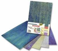 FOLIA Regenbogenpapier 75g,23x33cm 310409 Crispy, Mix Bunt