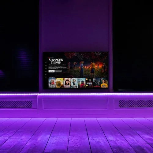 hombli LED Stripe Smart, RGB, 5 m, Weiss - Lampensockel: LED fest verbaut - Farbtemperatur Kelvin: 2000 bis 6500 K - Aussenanwendung: Nein - Gesamtleistung: 24 W - Leuchten Kategorie: LED Stripe - Lichtfarbe: Kaltweiss/Tageslichtweiss (KW) - Neutralweiss 