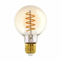 EGLO Leuchten Lampe 4 W E27 Warmweiss - Energieeffizienzklasse EnEV 2020: Keine - Lampensockel: E27 - Farbtemperatur Kelvin: 2000 K - Gesamtleistung: 4 W - Dimmbar: dimmbar - Zusätzliche Ausstattung: Keine