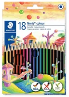 STAEDTLER Buntstift Noris colour 18 Dreikantform 3 mm