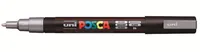 UNI-BALL Posca Marker 0,9-1,3mm PC-3M SILVER silber, Rundspitze