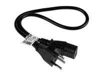 Furber. F00350 power cable Black 0.5 m C13 coupler T12