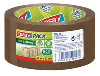 TESA Tesapack eco&strong 50mmx66m 581550000 braun, Recycling