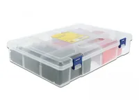 Delock Schrumpfschlauch 520-Set Sortimentskoffer rot/schwarz - Detailfarbe: Rot - Schwarz - Länge: 0.1 m - 0.05 m - Durchmesser: 3 mm - 6 mm - 13 mm - 25 mm - Material: Polyethylen (PE)