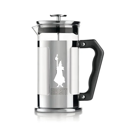 Bialetti French Press Preziosa 1 Liter, Kaffee- und Teebereiter