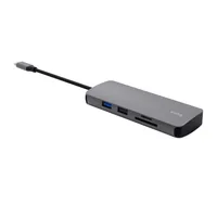 Trust 25672 interface hub USB Type-C Grey