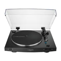 Audio-Technica Plattenspieler mit Bluetooth AT-LP3XBT Schwarz - Detailfarbe: Schwarz - Plattenspieler Antriebsart: Riemenantrieb - Platte Geschwindigkeit: 45 U/min - 33? U/min - Tonabnehmer: Dabei - Tonarm: J-Form - Anwender: HiFi
