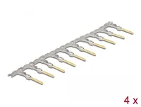 Delock Crimp-Kontakte für D-Sub Crimp Stecker 40 Stück - Kabeltyp: Crimp-Kontakte - Datenanschluss Seite A: Kein - Übertragungsart: Keine - Datenanschluss Seite B: Kein - Winkelstecker: Nein