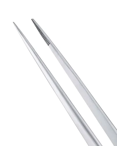 triangle Küchenzange gerade 30 cm Silber - Anwendungsbereich: Grill - Küche - Set: Nein - Detailfarbe: Silber - Griffmaterial: Edelstahl - Material Küchenhelfer: Edelstahl