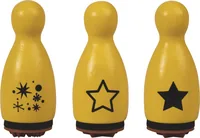 Heyda Stempel Set Mini Stern - Produkttyp: Stempel - Detailfarbe: Schwarz