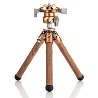 Benro Tischstativ TablePod Kit Holz - Höhenverstellbar: Ja - Detailfarbe: Bronze - Material: Holz - Stativ-Bauart: Tischstativ - Stativgewinde: 1/4'' - Stativ-Ausstattung: Tasche - Kugelkopf