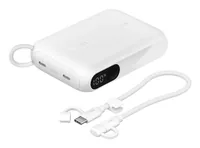 10K PD20W POWER BANK WITH DISPLAY WHITE