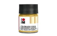 Marabu Metallic-Farbe Colorado Gold 50 ml, Gold - Art: Metallic-Farbe - Detailfarbe: Gold - Set: Nein - Verpackungseinheit: 1 Stück