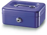 RIEFFEL SWITZERLAND Geldkassette Valorit VT-GK 1 BLAU 7x15,3x12cm blau