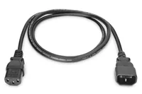 Digitus AK-440201-012-S Stromkabel Schwarz 1,2 m IEC C14 IEC C13