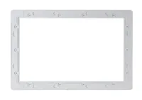 ALLNET Touch Display Tablet 14 Zoll zbh. Blende für Einbaurahmen Weiß schmal