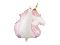 PARTYDECO Folienballon 52x61cm FB372 Einhorn