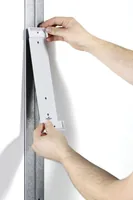 DURABLE SichttafelwandhalterVarioMagnetWall 10 Sichtt. schw