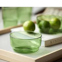 Lyngby Schale Torino Grün, 2 Stück, 12 cm - Unterteilungsmöglichkeit: Nein - Material: Glas - Detailfarbe: Grün - Set: Ja - Verpackungseinheit: 2 Stück - Form: Rund