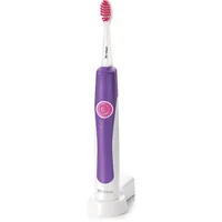 Trisa Schallzahnbürste Sonic Advanced Young Violett - Zahnbürsten-Art: Schallzahnbürste - Stromversorgung: Akkubetrieb - Reinigungsmodi: Tägliche Reinigung - Detailfarbe: Violett - Bluetooth: Nein - Anwender: Kinder
