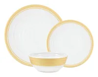 KOOR Outdoor-Geschirrset Manga Vanille - Produkttyp: Geschirr-Set - Material: Melamin - Biologisch abbaubar: Nein - Zertifikate: Keine Zertifizierung - Set: Ja - Zusammenklappbar: Nein