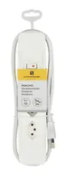 SCHOENENBERGER Steckdosenleiste PRINCIPIO 85.805.3.2WS 3xT13 horizontal, 2.0m weiss